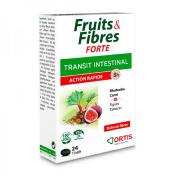 Fruits et fibres forte action rapide - 24 comprims