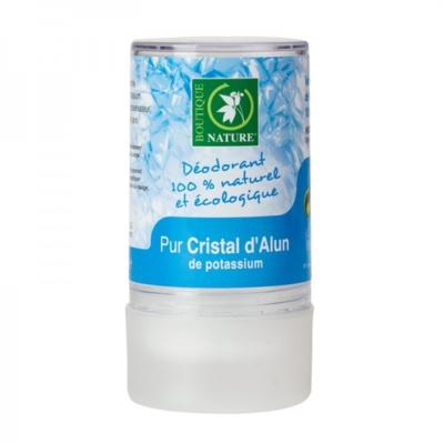 Pierre d'alun pur cristal - 120 grammes - Boutique Nature