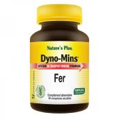 Dyno Mins fer - 90 comprims - Nature's Plus