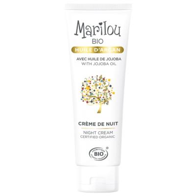 Crème de nuit à l'huile d'argan bio, 50 ml