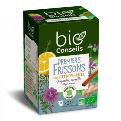 Infusion Premiers frissons bio -  20 sachets - Bio Conseils