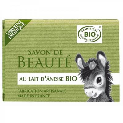 Savon au lait d'ânesse bio verveine exotique