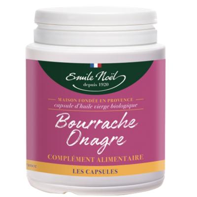 Onagre bourrache bio, 200 capsules