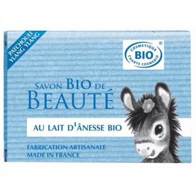 Savon au lait d'ânesse bio patchouli, 100 gr