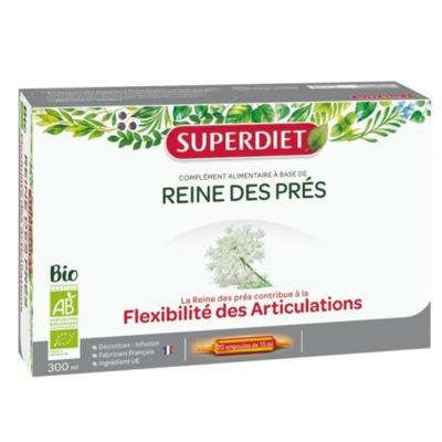 Reine des près bio - 20 ampoules - Superdiet