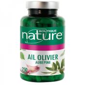 Ail olivier aubpine - 250 capsules - Boutique Nature