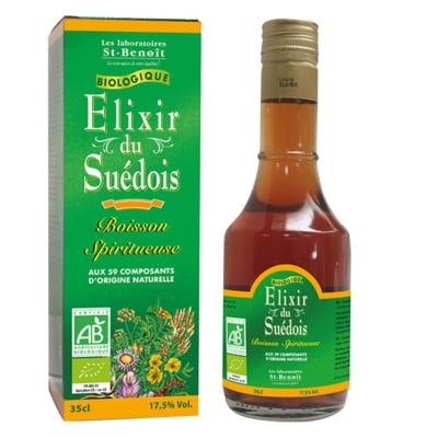 Elixir du Suedois bio 17,5%, 35 cl