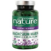 Magnsium marin B6 et vitamine C - 250 glules - Boutique Nature