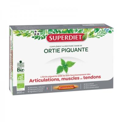 Ortie piquante bio - 20 ampoules - Superdiet