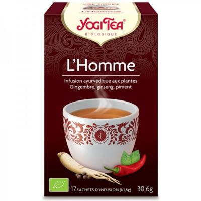 Homme bio - Infusion 17 sachets - Yogi Tea