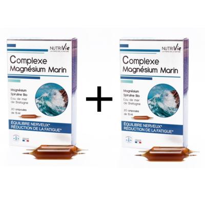 Magnésium marin - 40 ampoules - Nutrivie