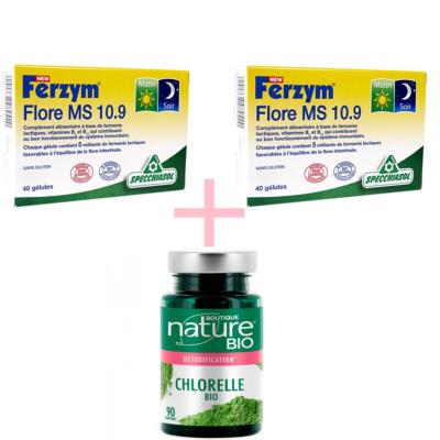 2 Ferzym 10.9 et 1 chlorella bio